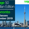 Attention Toronto! Learn from Sage 50 experts with our upcoming classes - September 24-27