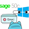 What to do about Sage 50 &quot;stopped working messages&quot;