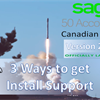 3 Ways to reach support for Sage 50 2019 install help!
