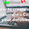 What is a Sage 50 CA Accountant&#39;s copy?