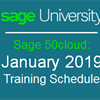 Upcoming Sage 50 Training Schedule for January 2019