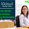 Sage 50 - March 2019 Training Schedule