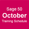 Upcoming Sage 50 Training Schedule for October 2017
