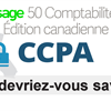 Réduction ou suppression des données client dans Sage 50 CA en cas de demande CCPA