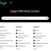 Sage CRM 2024 R1: Changes to Help and Available Resources