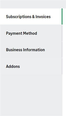 Manage Business Account settings